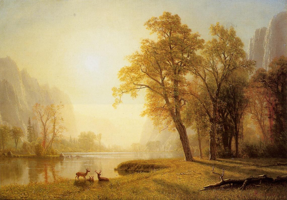 Albert Bierstadt Kings River Canyon California